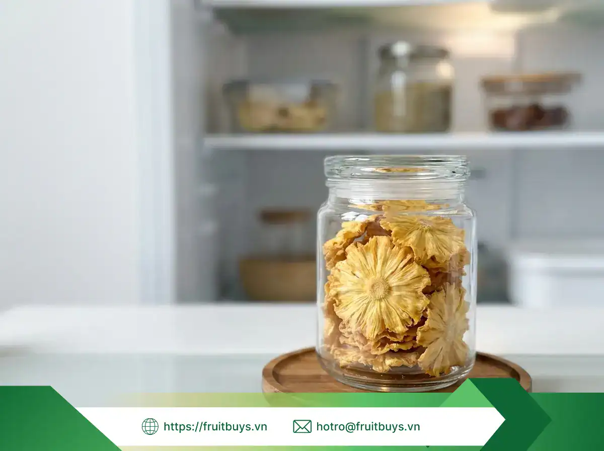 Dứa Sấy Dẻo Không Đường (Sấy Mộc) dứa sấy dẻo không Đường (sấy mộc)