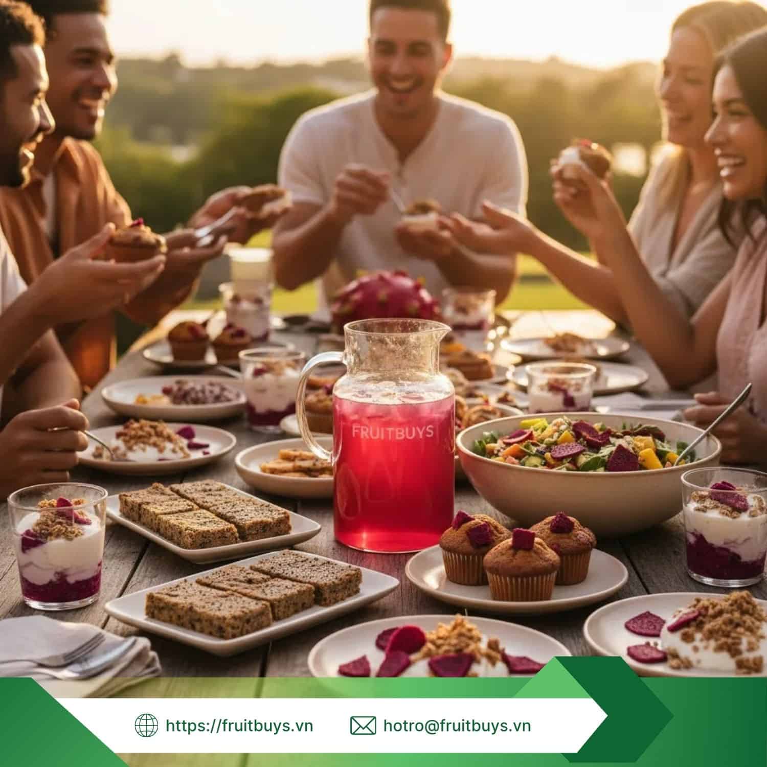 3 công thức món ngon healthy với thanh long sấy dẻo dễ làm (6)