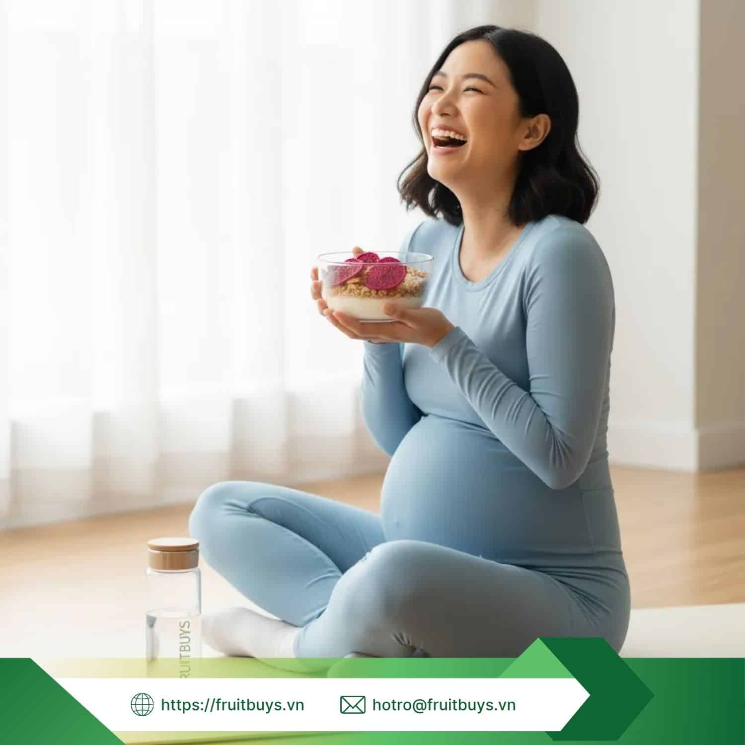 Bà bầu Ăn thanh long sấy dẻo Được không (3)