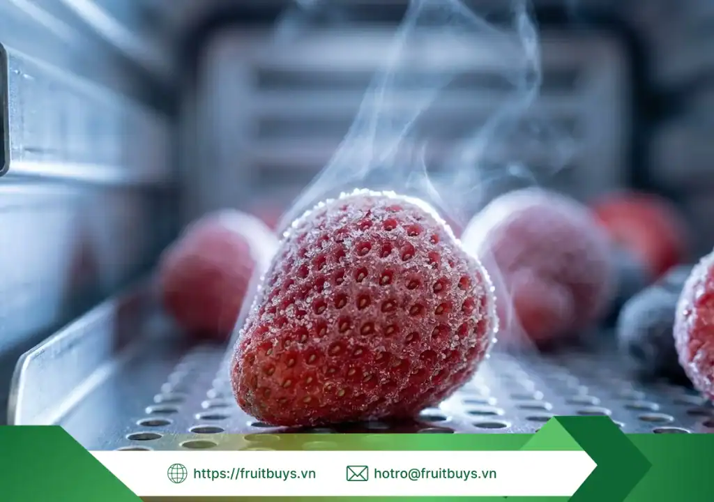 Công Nghệ Sấy Thăng Hoa (Freeze Drying) Là Gì? Giải Mã "Cỗ Máy Thời Gian" Của Ngành Thực Phẩm công nghệ sấy thăng hoa (freeze drying) (1) fruitbuys vietnam