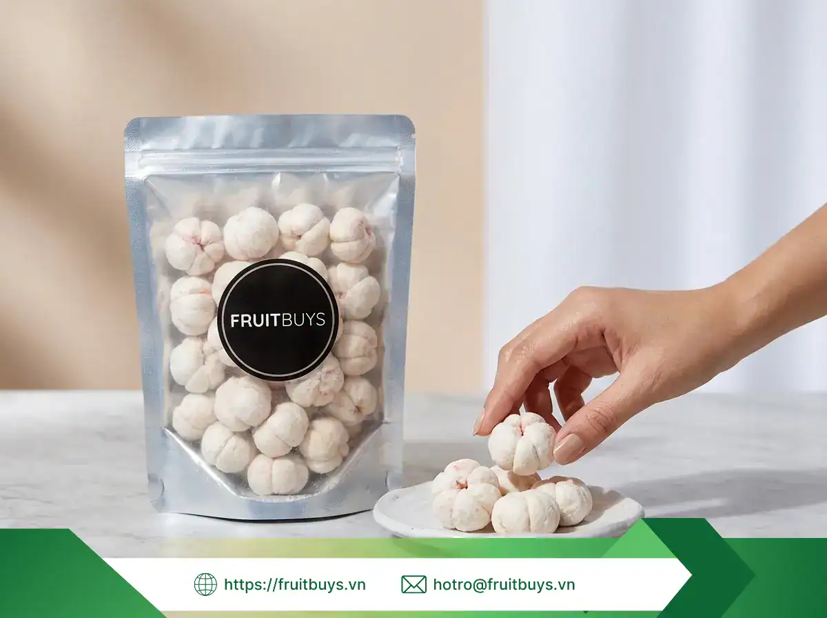 măng cụt sấy thăng hoa