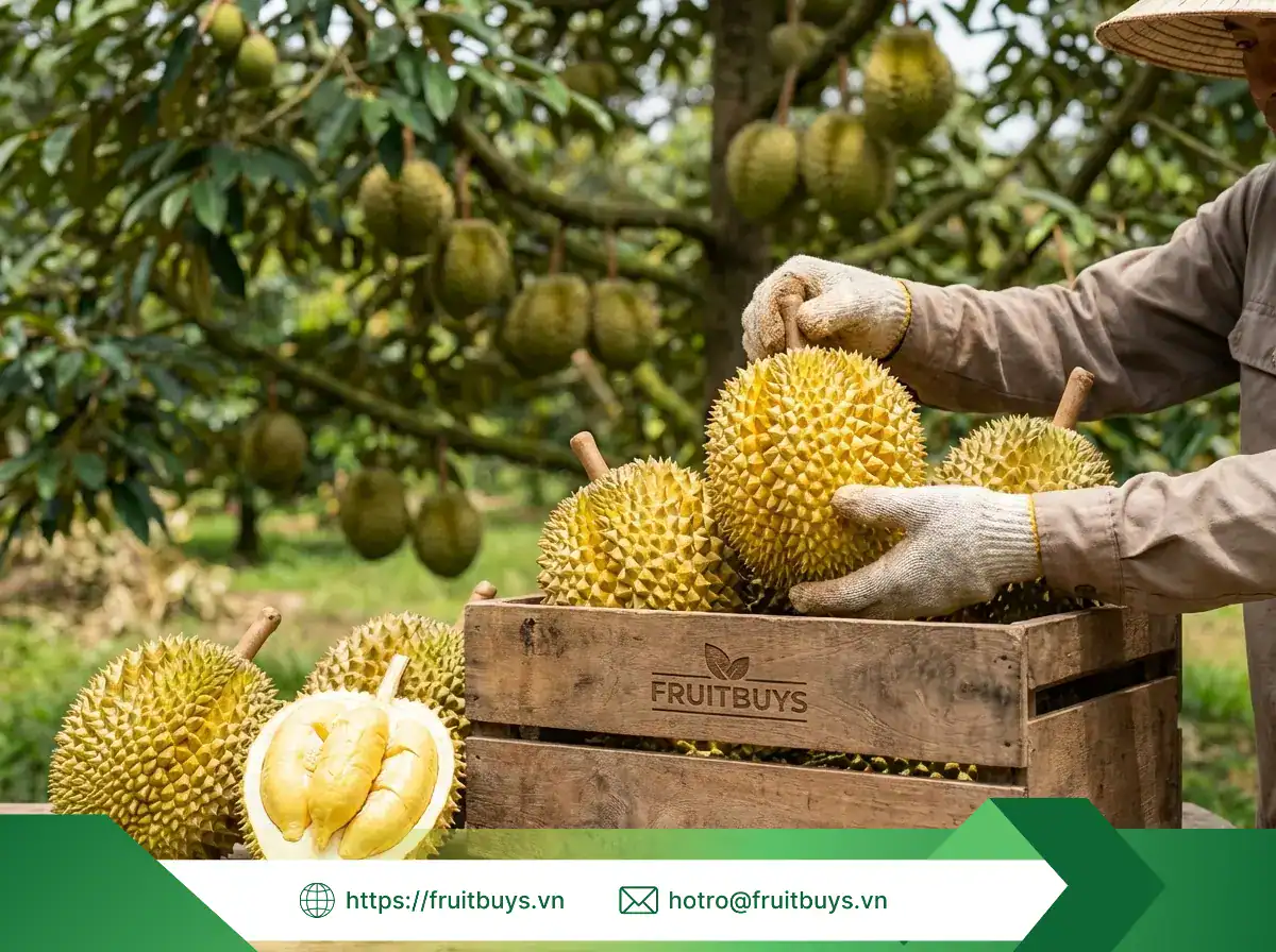 Sầu Riêng Sấy Thăng Hoa sầu riêng sấy thăng hoa