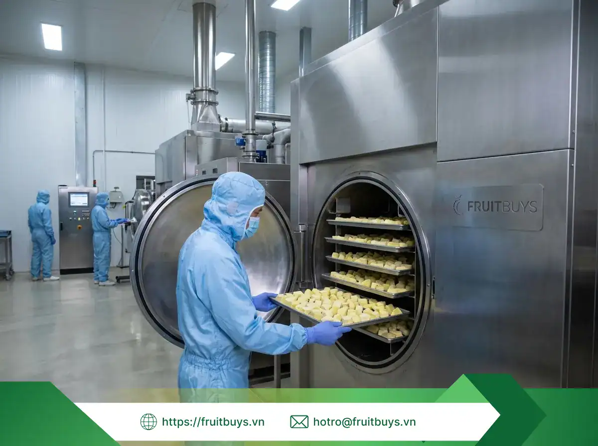 Sầu Riêng Sấy Thăng Hoa sầu riêng sấy thăng hoa