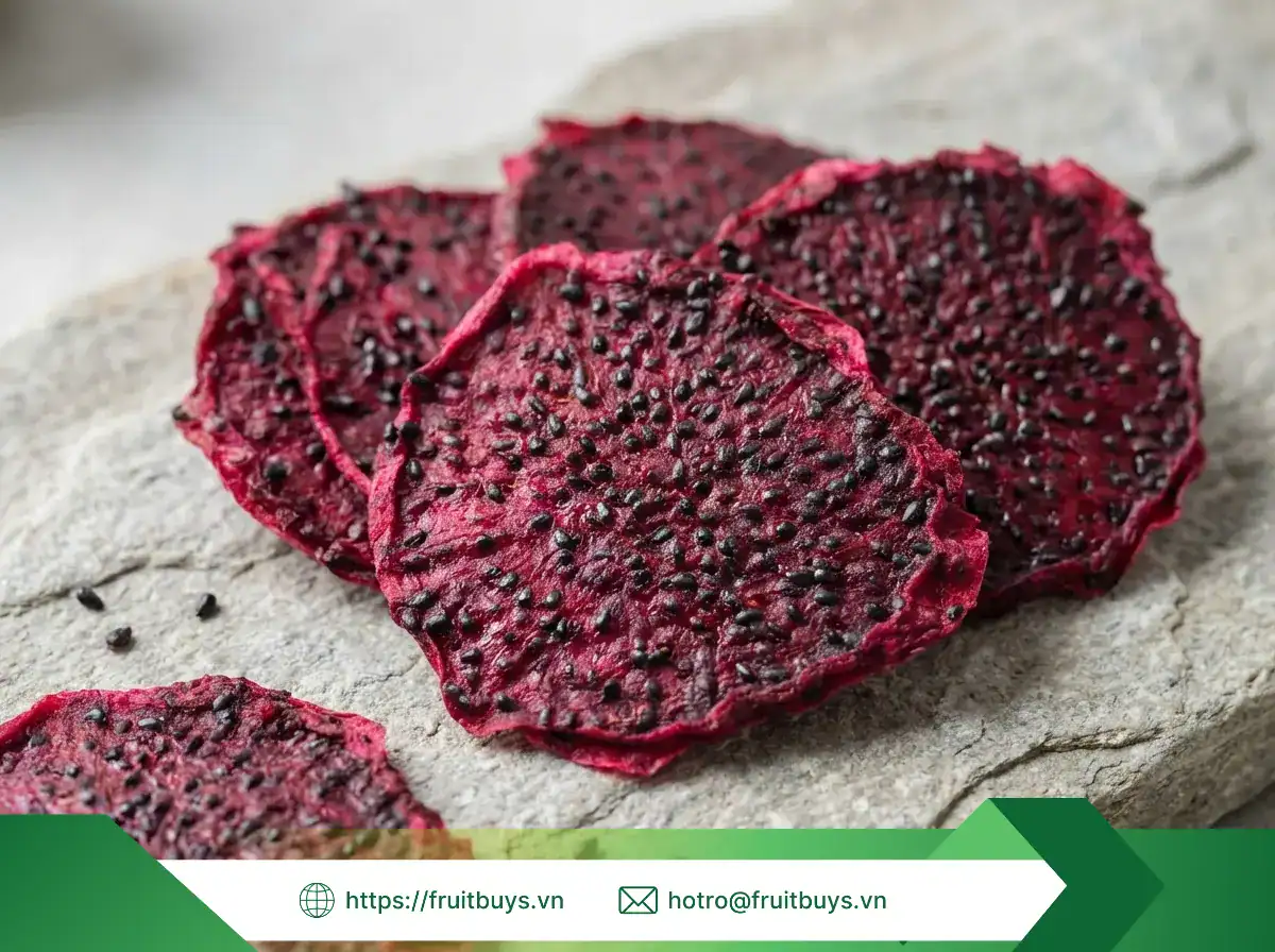 Thanh Long Sấy Dẻo Không Đường (Sấy Mộc) (20) FRUITBUYS VIETNAM