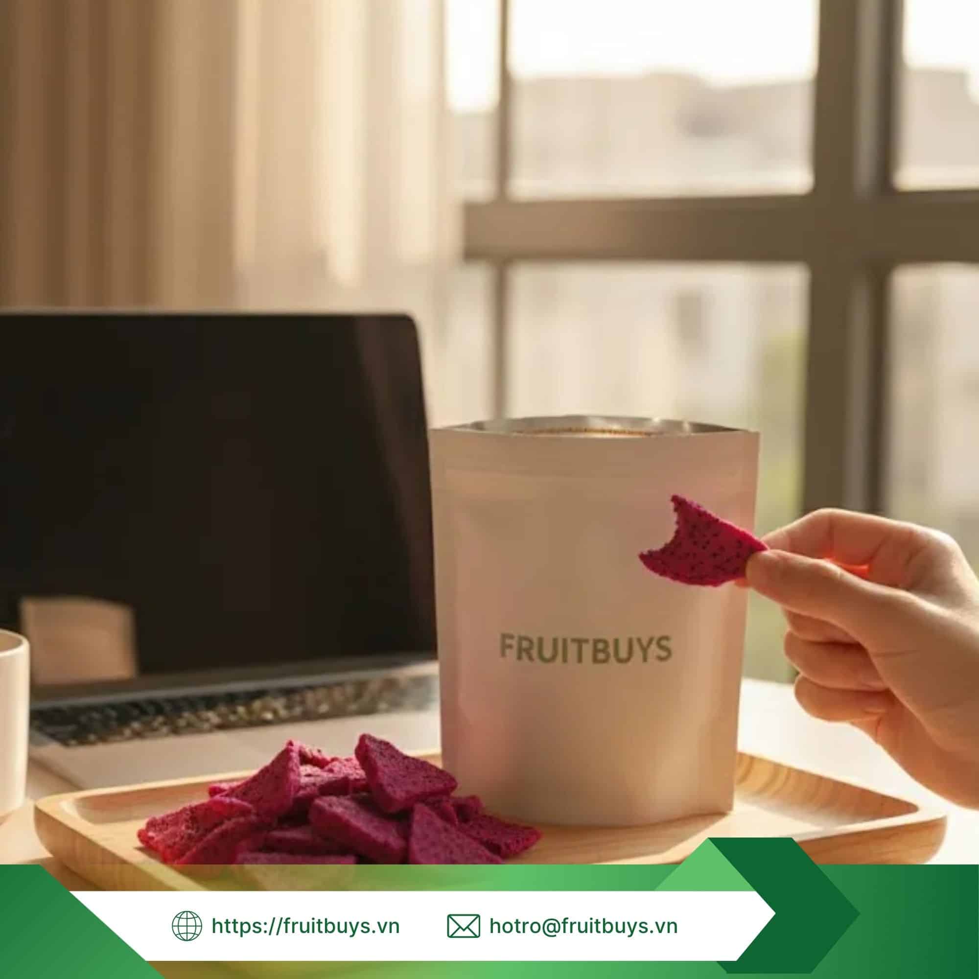 Thanh long sấy thăng hoa