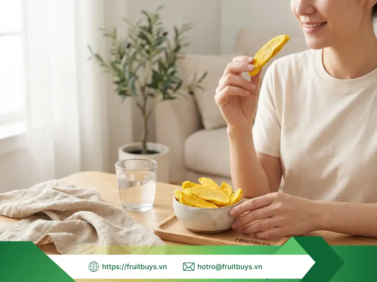 Xoài Sấy Thăng Hoa xoài sấy thăng hoa