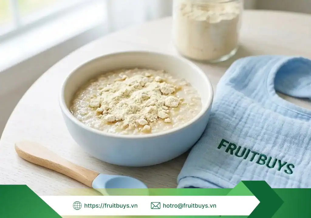 bột chuối sấy thăng hoa