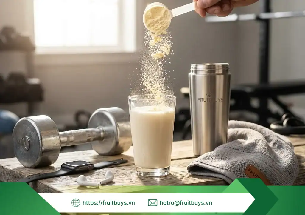 bột chuối sấy thăng hoa