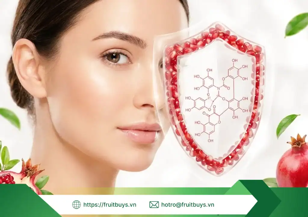 bột lựu sấy phun