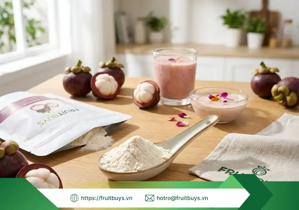 bột măng cụt sấy thăng hoa