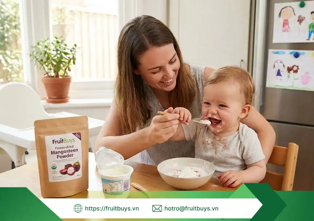 Bột Măng Cụt Sấy Thăng Hoa bột măng cụt sấy thăng hoa