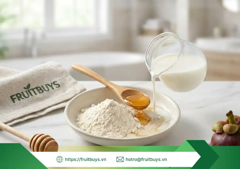 Bột Măng Cụt Sấy Thăng Hoa bột măng cụt sấy thăng hoa