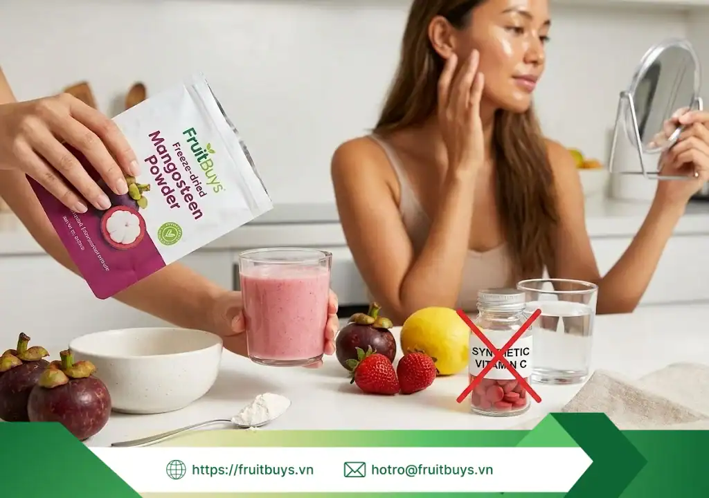 Bột Măng Cụt Sấy Thăng Hoa bột măng cụt sấy thăng hoa