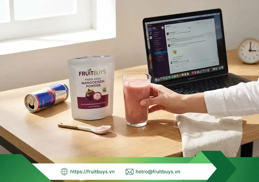 Bột Măng Cụt Sấy Thăng Hoa bột măng cụt sấy thăng hoa