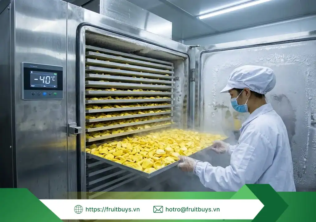 bột mít sấy thăng hoa