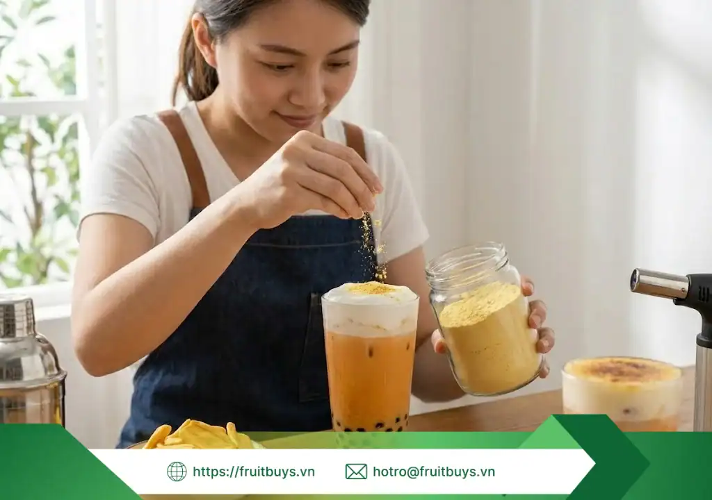 bột mít sấy thăng hoa