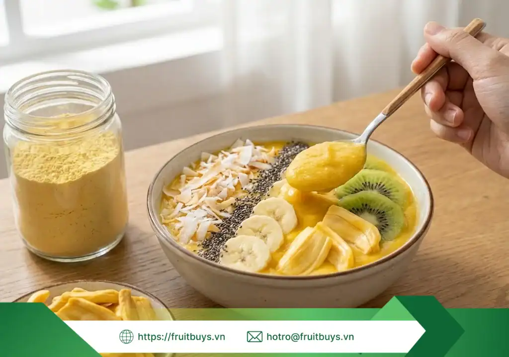 bột mít sấy thăng hoa