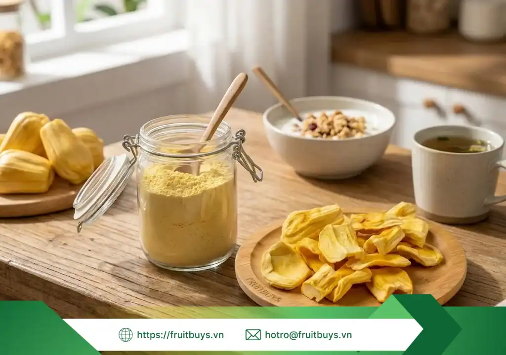 bột mít sấy thăng hoa