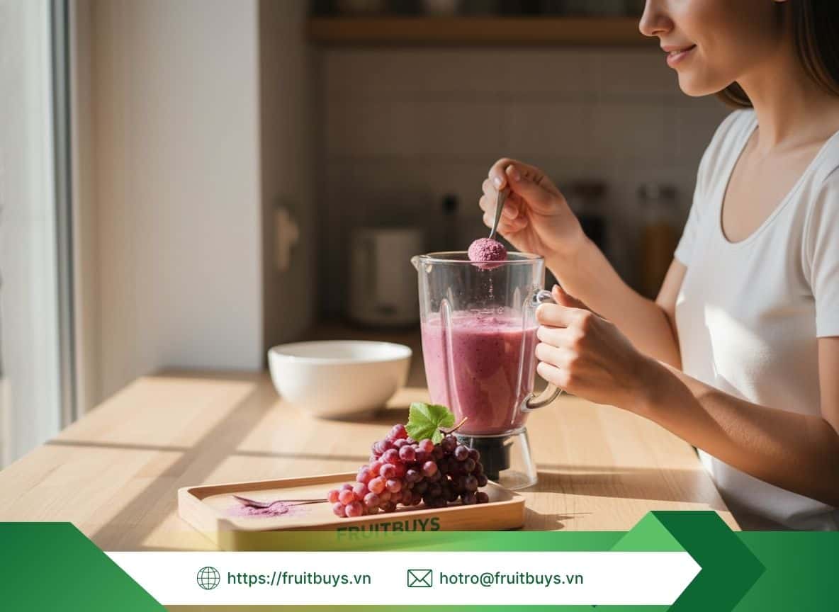 Bột Nho Đỏ Sấy Phun 25115 (2)