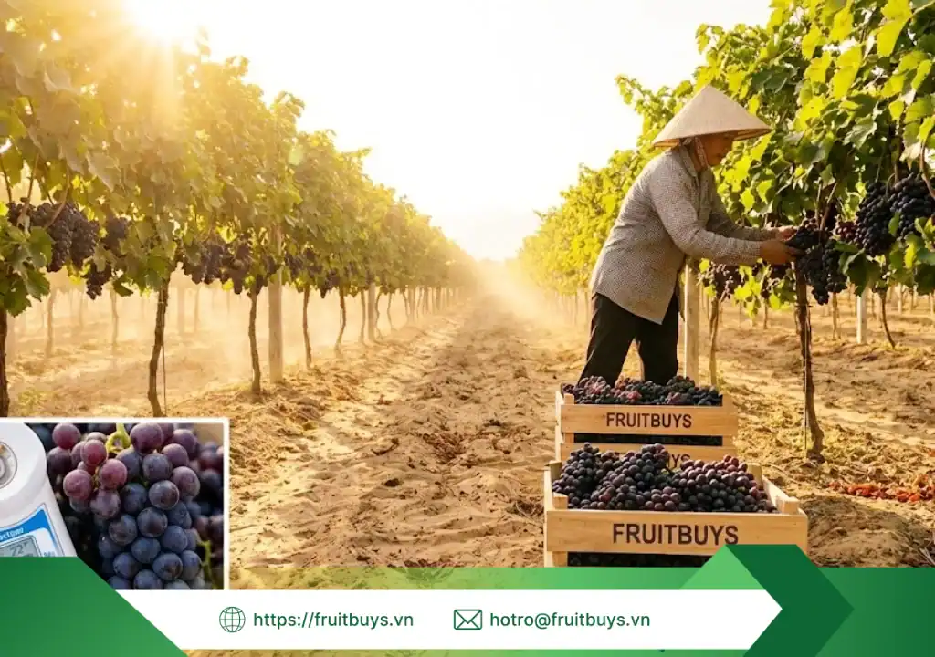 bột nho Đỏ sấy phun