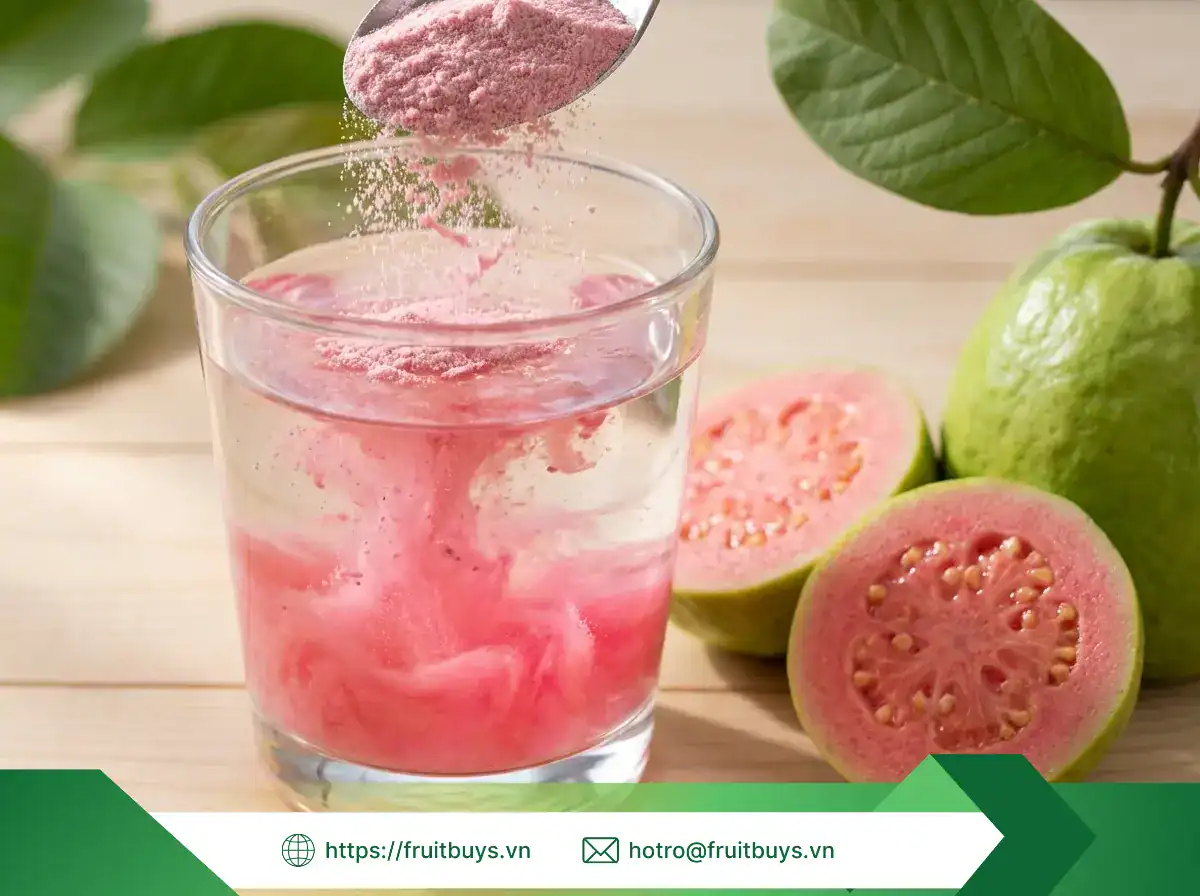 bột Ổi hồng sấy phun