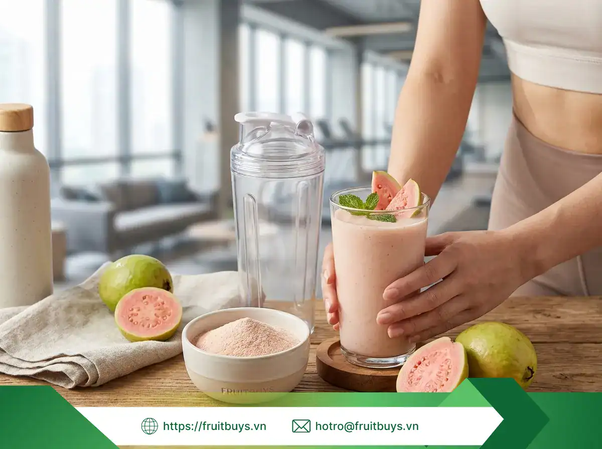 bột Ổi hồng sấy phun