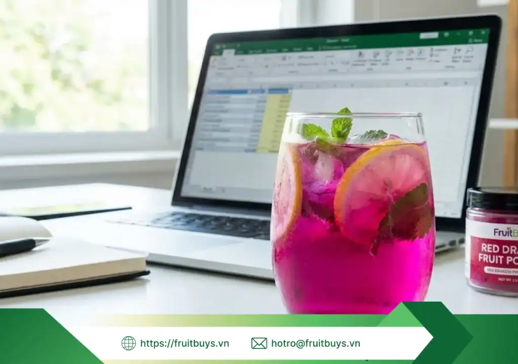 bột thanh long sấy thăng hoa