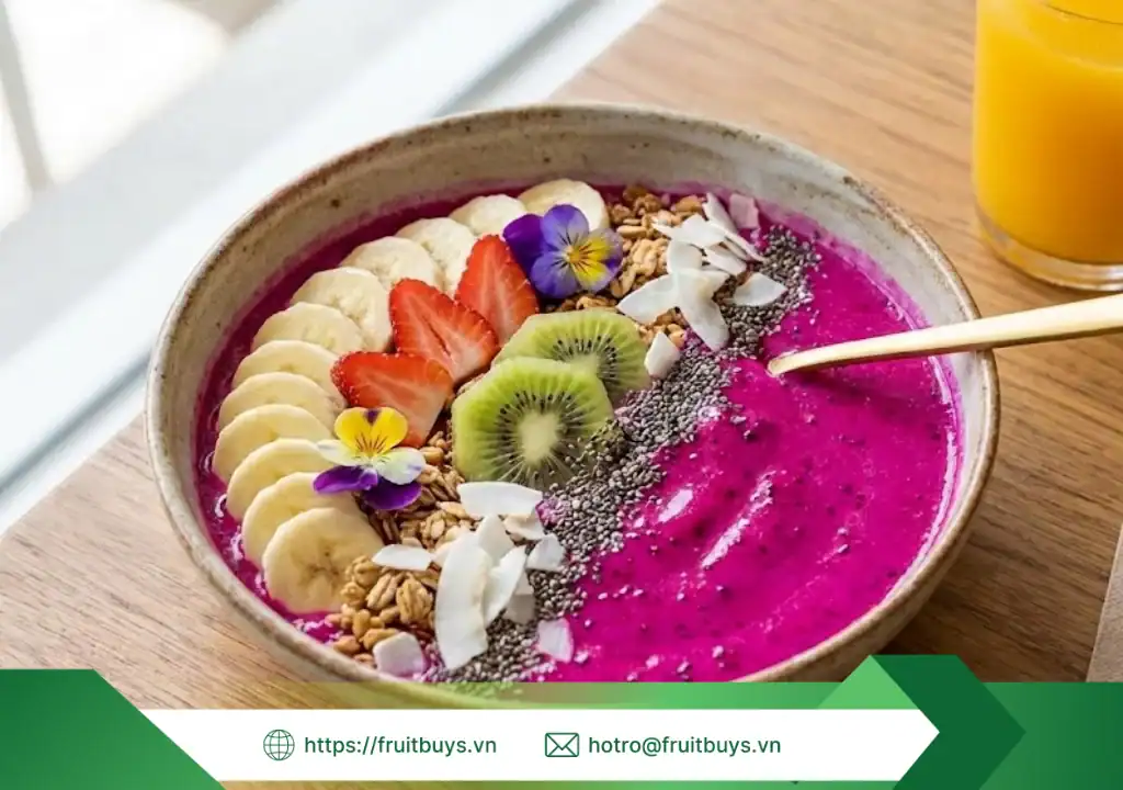 bột thanh long sấy thăng hoa