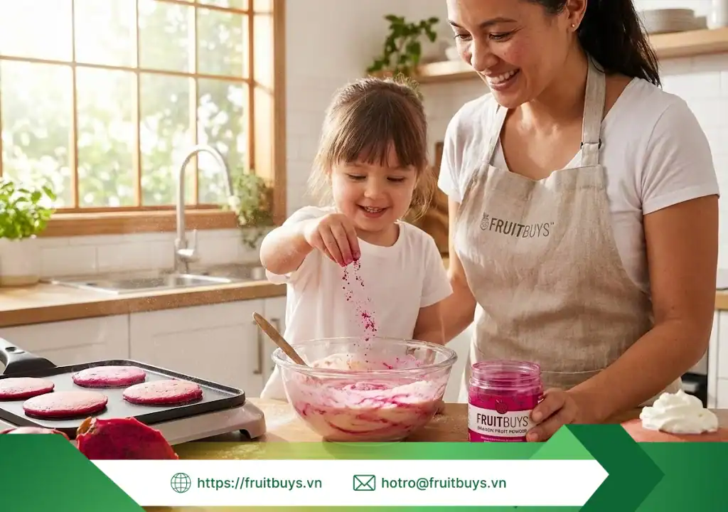 bột thanh long sấy thăng hoa