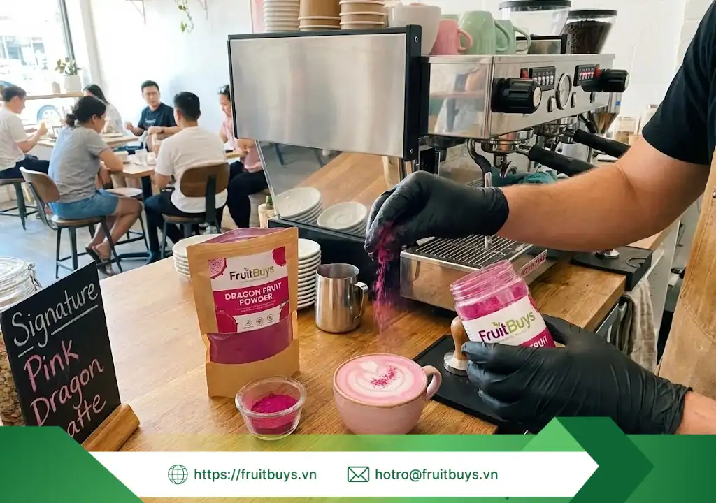 bột thanh long sấy thăng hoa