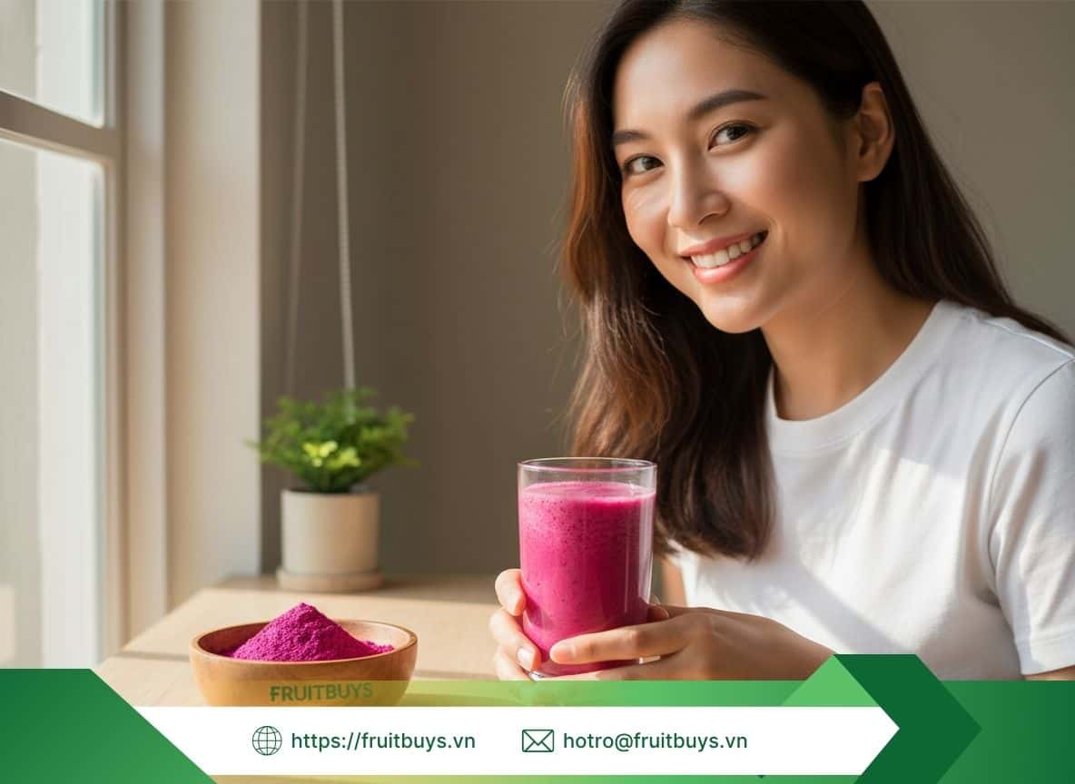 Bột Thanh Long Sấy Thăng Hoa 25117 (2)