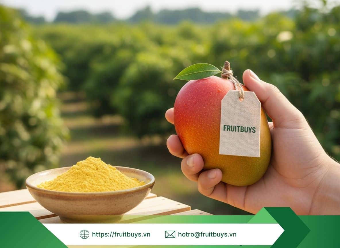 Bột Xoài Sấy Thăng Hoa