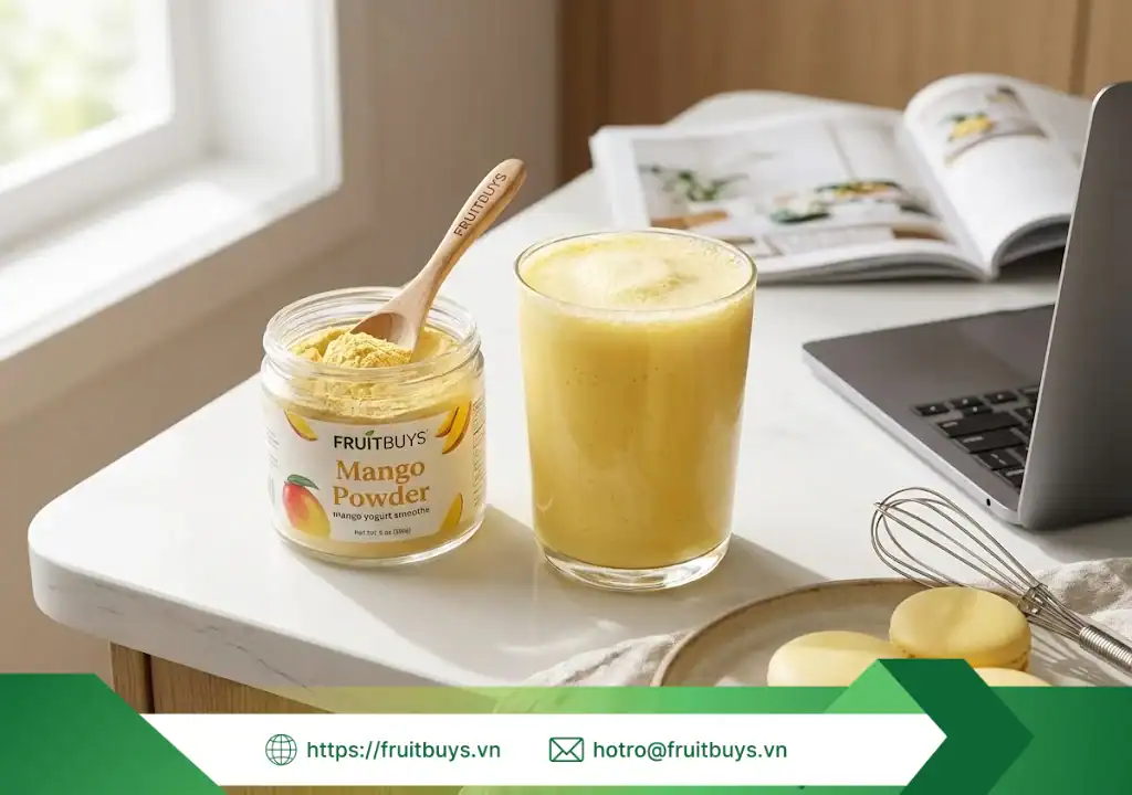 bột xoài sấy thăng hoa