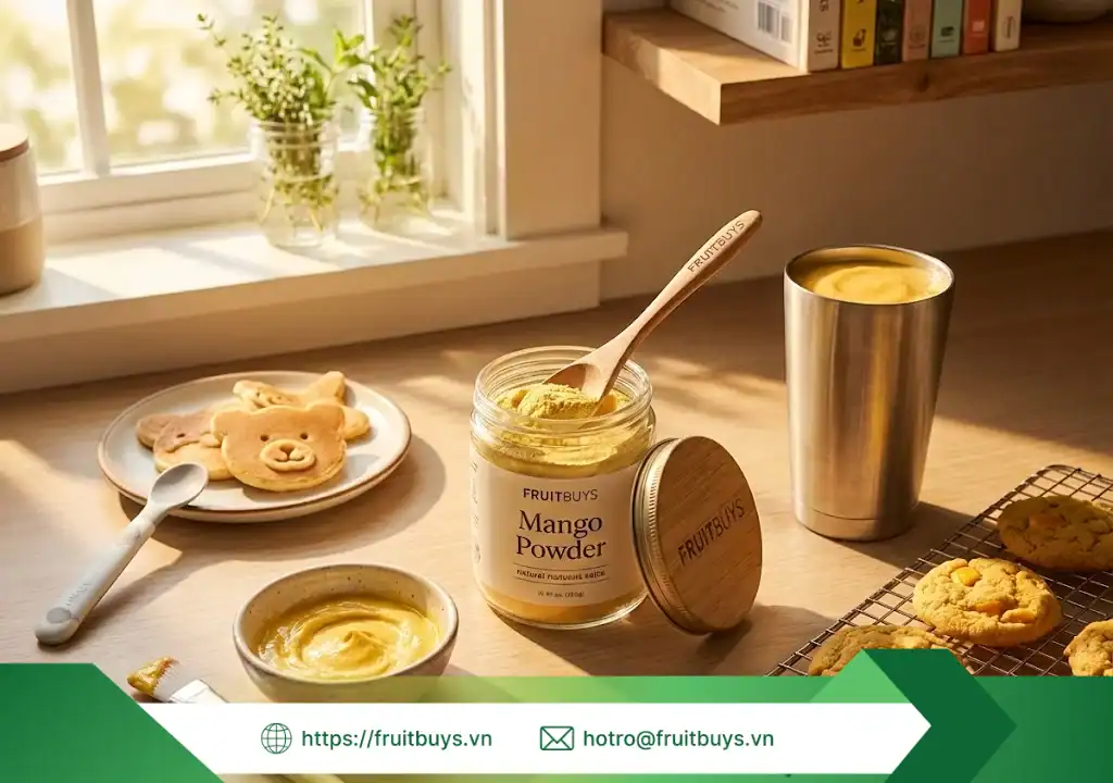 bột xoài sấy thăng hoa