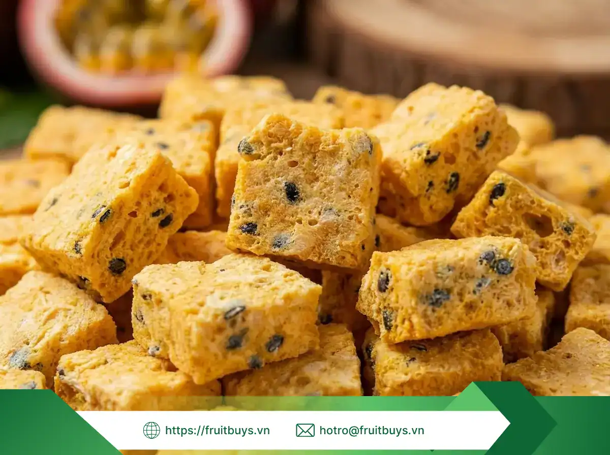 chanh dây sấy thăng hoa