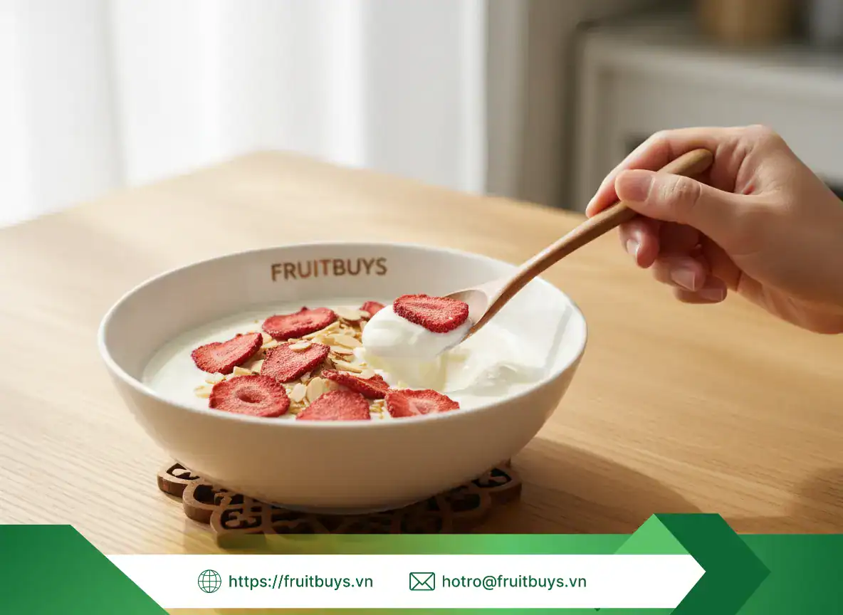 Giải Mã Dinh Dưỡng Dâu Sấy Thăng Hoa (2) FRUITBUYS VIETNAM