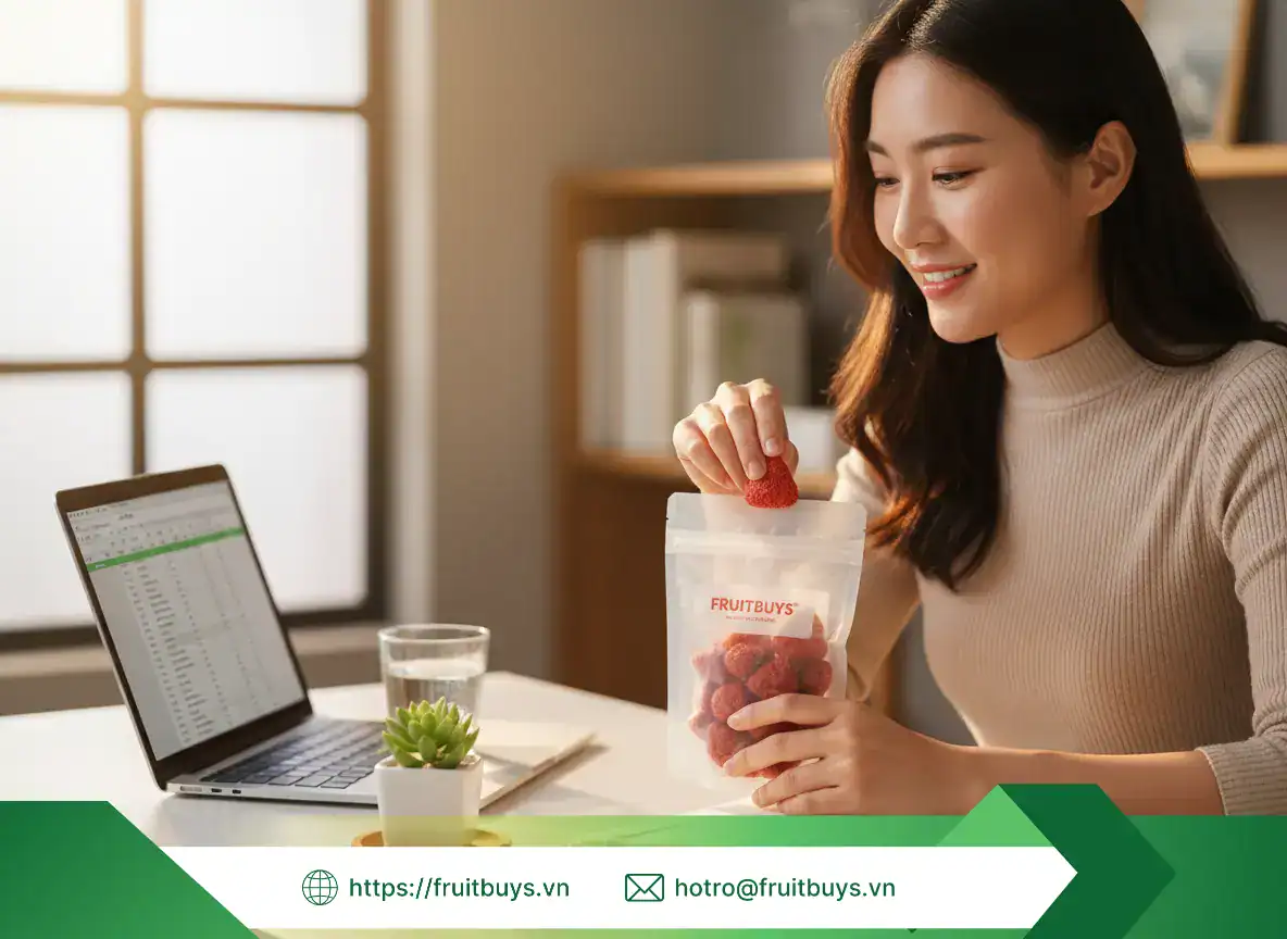 Giải Mã Dinh Dưỡng Dâu Sấy Thăng Hoa (5) FRUITBUYS VIETNAM