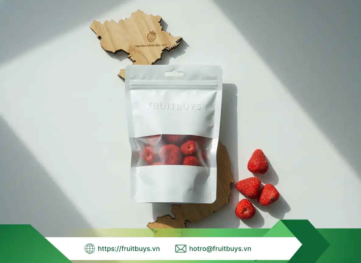 Hành Trình Dâu Sấy Thăng Hoa Việt Nam (15) FRUITBUYS VIETNAM