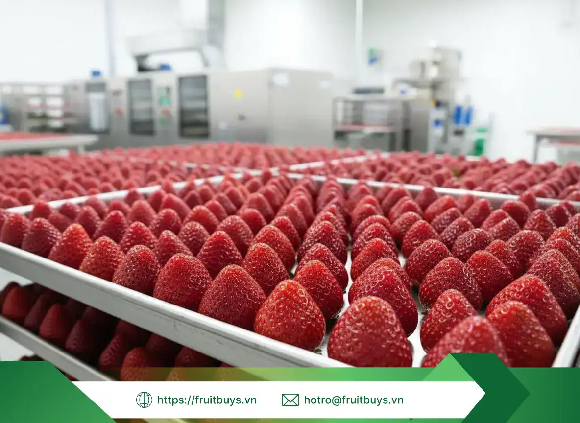 Hành Trình Dâu Sấy Thăng Hoa Việt Nam (7) FRUITBUYS VIETNAM