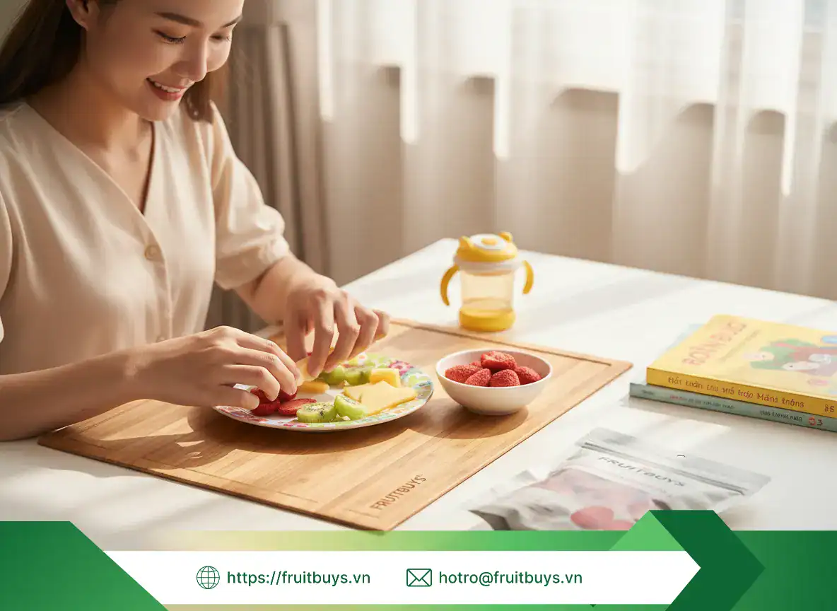 Món Ngon Từ Dâu Sấy Thăng Hoa (11) FRUITBUYS VIETNAM