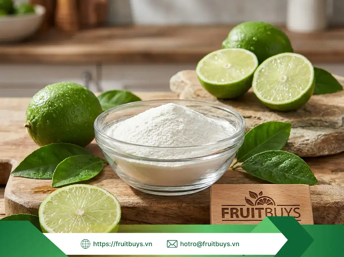 Từ Bến Lức Ra Thế Giới: Nguồn Gốc & Tầm Quan Trọng Của Bột Chanh Sấy Phun bột chanh sấy phun (17) fruitbuys vietnam