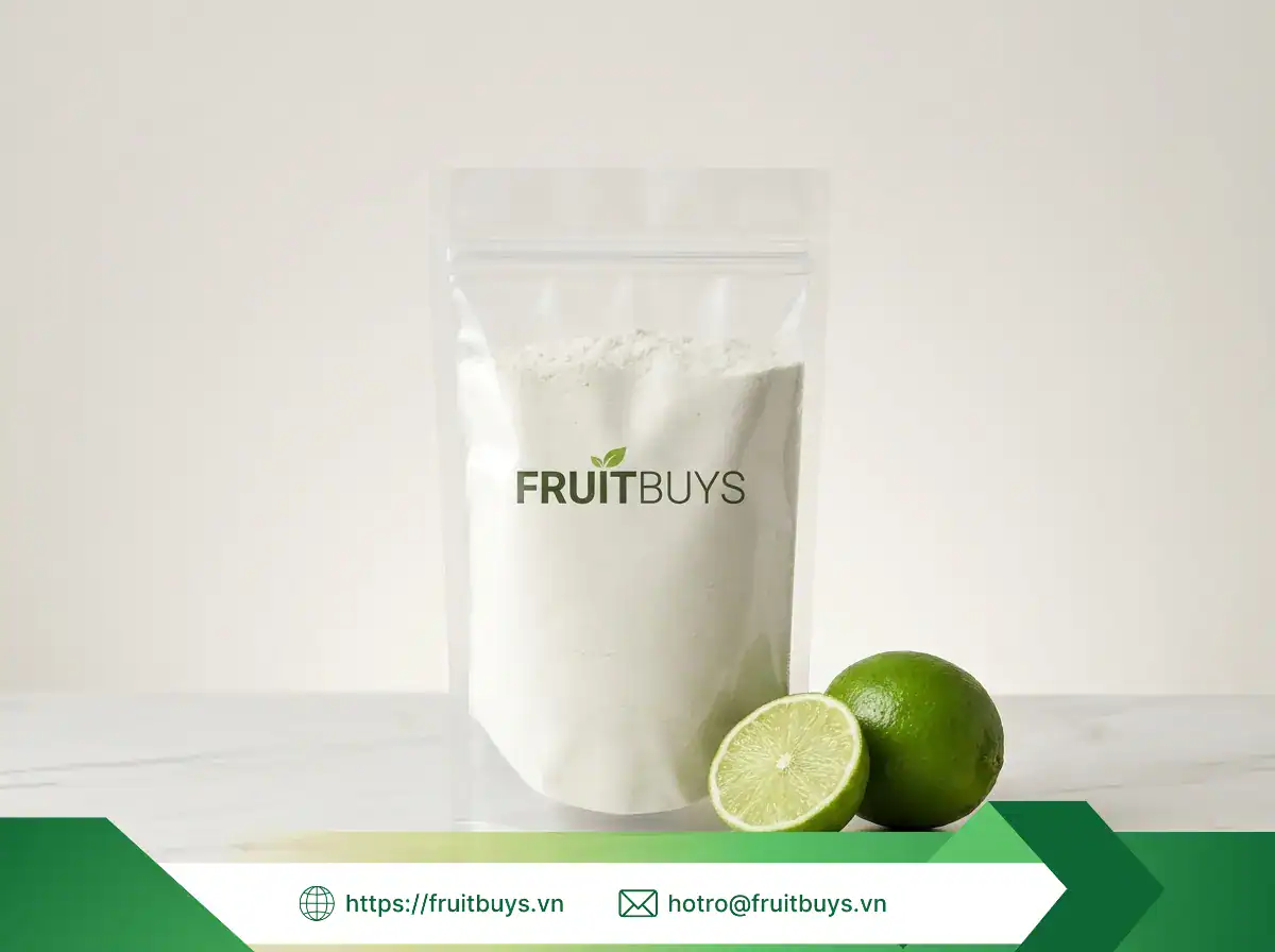 bột chanh sấy phun