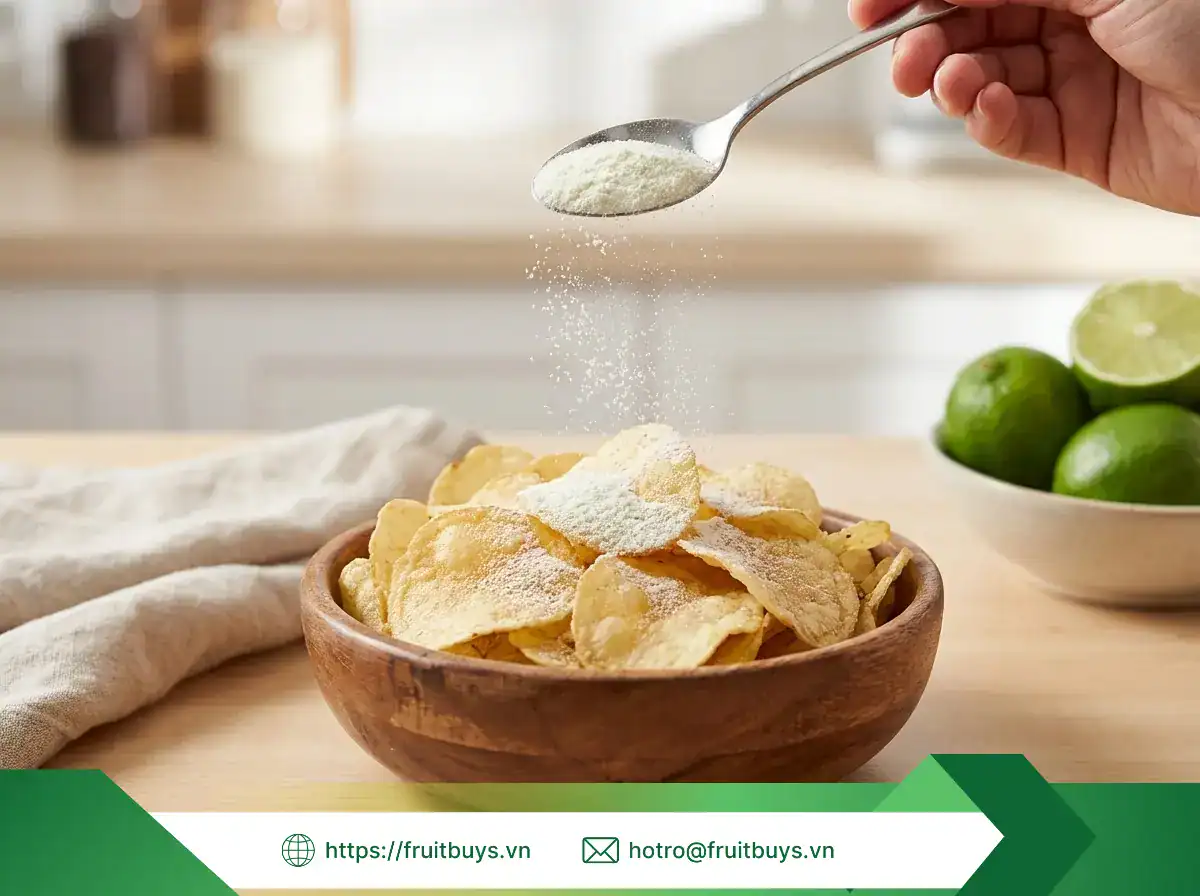 Đánh Thức Căn Bếp Của Bạn Với Bột Chanh Sấy Phun: Từ Món Ăn Vặt Đến Bí Kíp "Trị" Vón Cục bột chanh sấy phun (38) fruitbuys vietnam