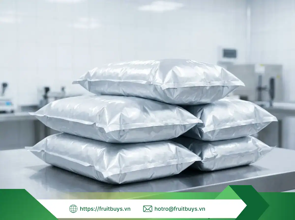 Quy Trình Sản Xuất Bột Chanh Sấy Phun – Giải Mã Công Nghệ "Vi Bao" Hương Vị Tại FruitBuys bột chanh sấy phun (7) fruitbuys vietnam