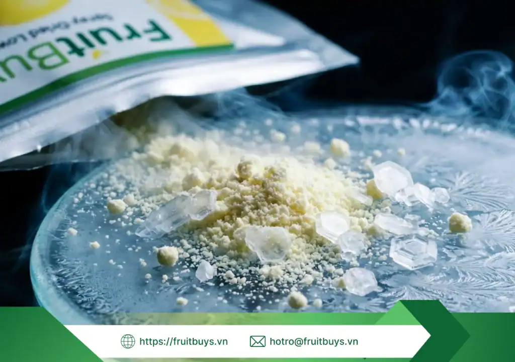 bột chanh vàng sấy phun