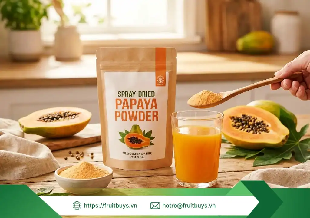 bột Đu Đủ sấy phun