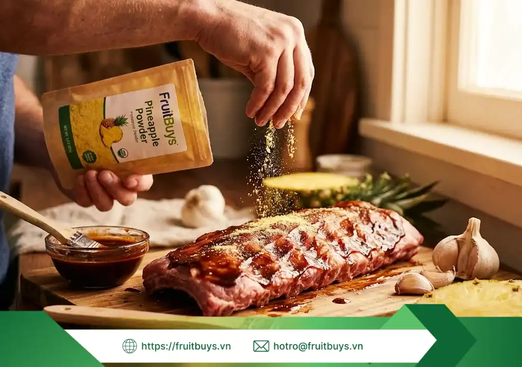 bột dứa sấy phun