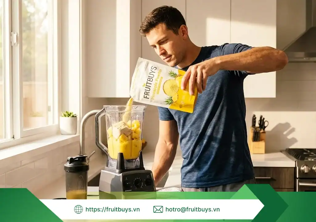 bột dứa sấy phun