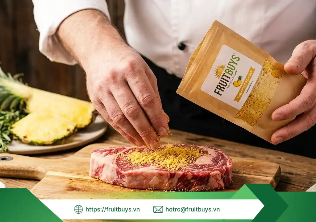 bột dứa sấy phun