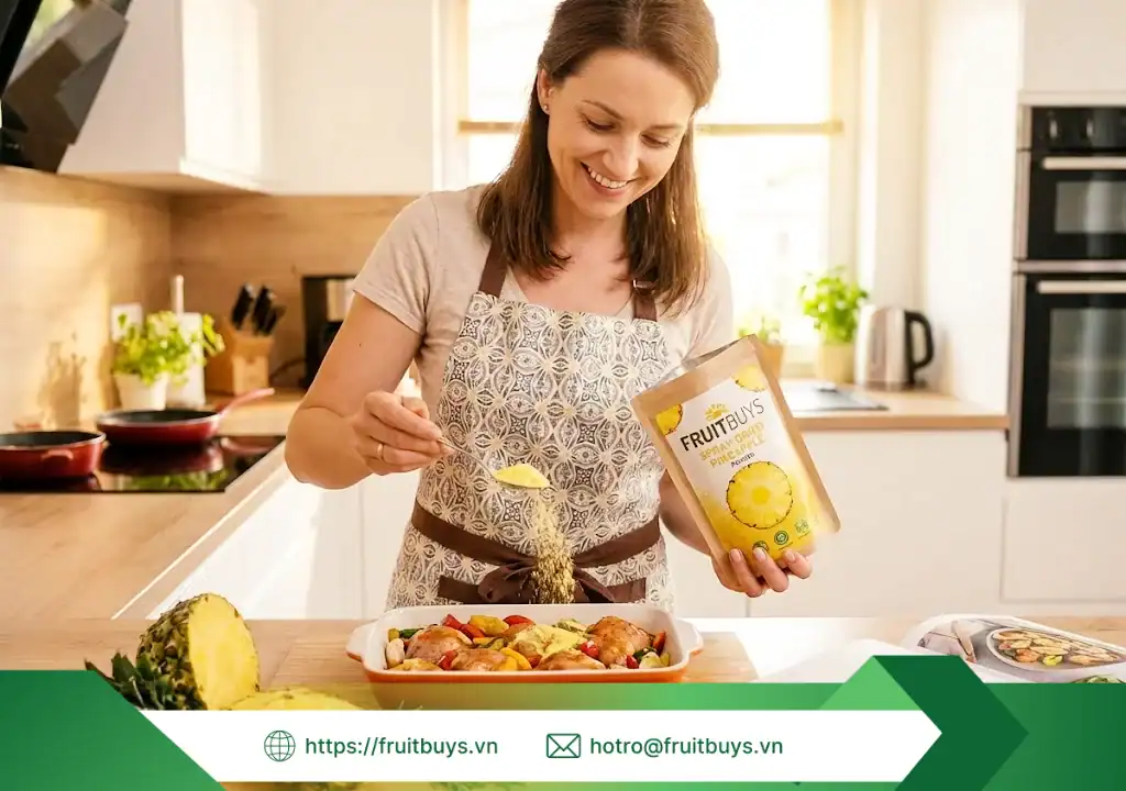 bột dứa sấy phun